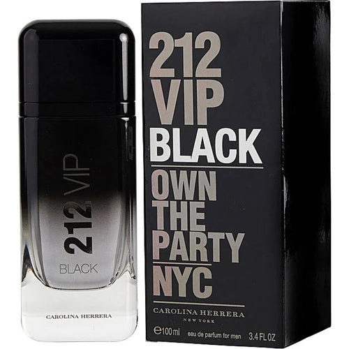 212 VIP BLACK/CAROLINA HERRERA EDP SPRAY 3.4 OZ (100 ML) (M)